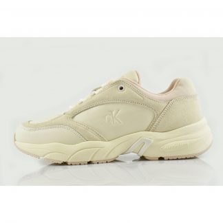Calvin Klein RETRO TENNIS LOW MIX MG M Κρεμ