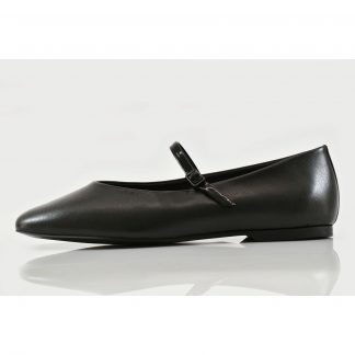 Calvin Klein MARY JANE BALLERINA LTH Μαύρο