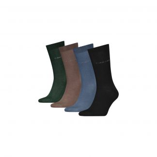 Calvin Klein CK MEN SOCK 4P GIFTBOX Multi Brown