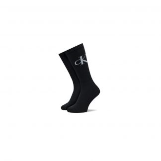Calvin Klein CKJ MEN SOCK 2P MONOGRAM Μαύρο-Άσπρο