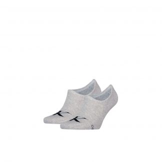 Calvin Klein CKJ MEN FOOTIE HIGH CUT 2 Γκρί