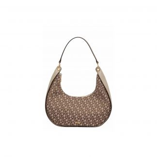 DKNY ABBY HOBOS Μπεζ Logo