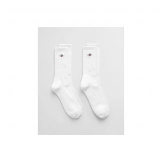 Gant SHIELD SPORT SOCKS 2-PACK Άσπρο