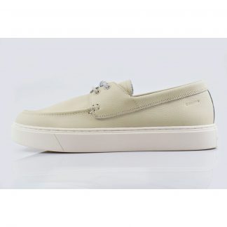 Calvin Klein HYBRID LACE UP BOAT LTH Μπέζ