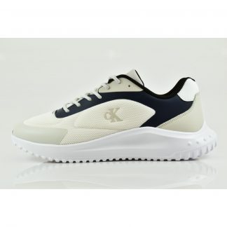 Calvin Klein Eva Runner Low Mesh Mix Μπέζ-Μπλέ