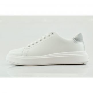 Calvin Klein CUPSOLE LACE UP -SUEDE BT Άσπρο-Γκρί