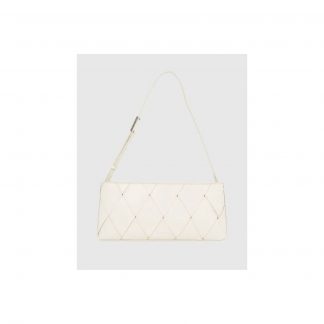 Calvin Klein CK WOVEN ELONGATED SHOULD Κρεμ