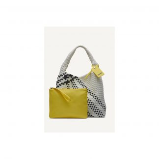 DKNY GISELLE TOTE Άσπρο-Μαύρο