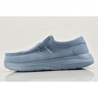 Hey Dude WALLY COMF SUEDE Γαλάζιο