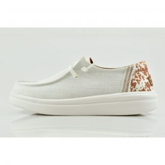 Hey Dude Wendy Rise Animal Άσπρο-Ταμπά