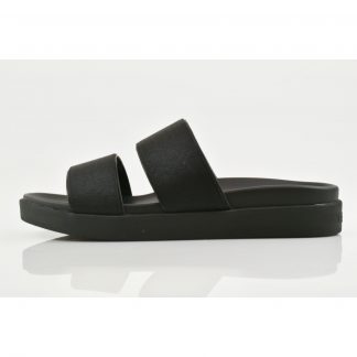 Calvin Klein FLAT SLIDE - JACQ Μαύρο