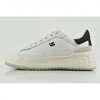 D.FRANKLIN Court Basket Basic Άσπρο-Μαύρο