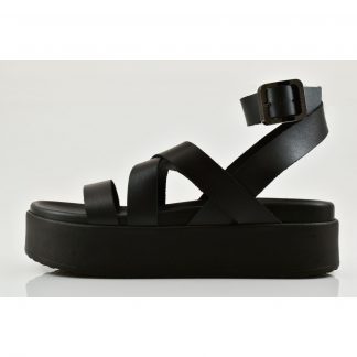 Myconian Greek Sandal 28101 Μαύρο